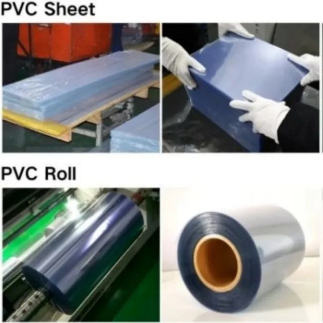 Golden PVC Rigid Sheet For Chocolate Packaging